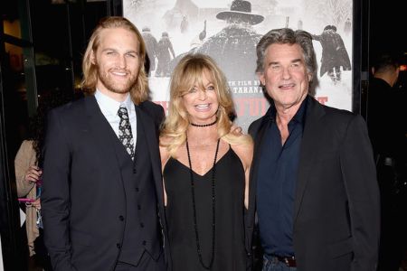 Kurt and Goldie welcomed their first child, son&nbsp;Wyatt Russell, in 1986.